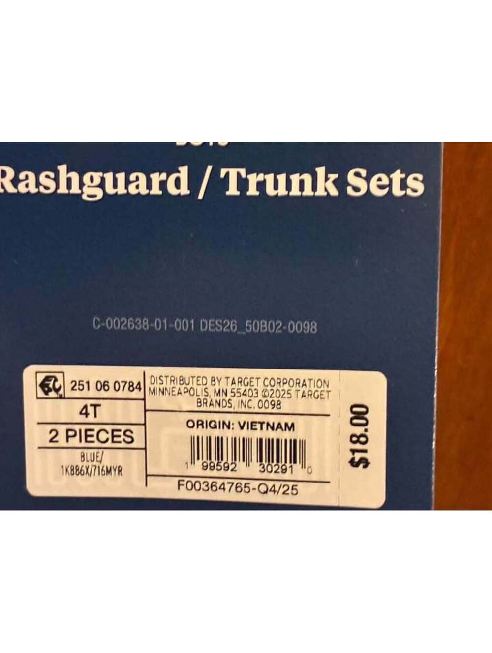 Roller Rabbit Rashguard and Trunk Set - Picture 3 of 4